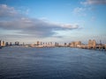 View From Rainbow Bridge, Tokyo, Japan, North Route Royalty Free Stock Photo